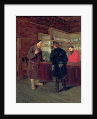 A Tavern, 1889 by Timophej Mosgov