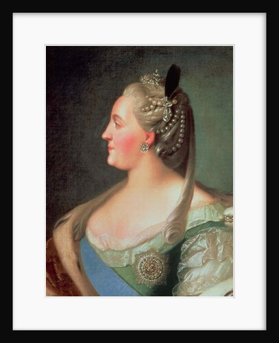 Portrait of Empress Catherine II the Great, after 1763 by Fedor Stepanovich Rokotov