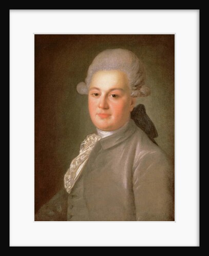 Portrait of Senator Count Artemy Vorontsov, after 1768 by Fedor Stepanovich Rokotov