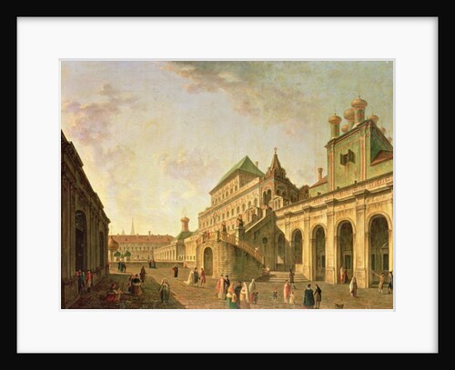 The Boyar's Ground in the Moscow Kremlin, 1801 by Fedor Yakovlevich Alekseev