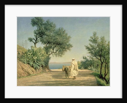 The Road to the Sea, Algeria, 1883 by Pavel Aleksandrovich Bryullov