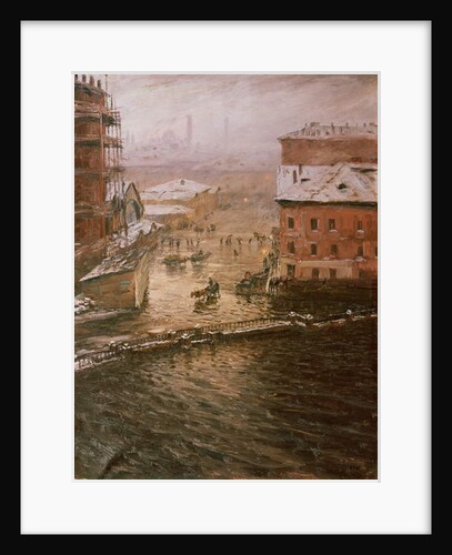 Flood in St. Petersburg, 1903 by Nikolay Nikanorovich Dubovskoy