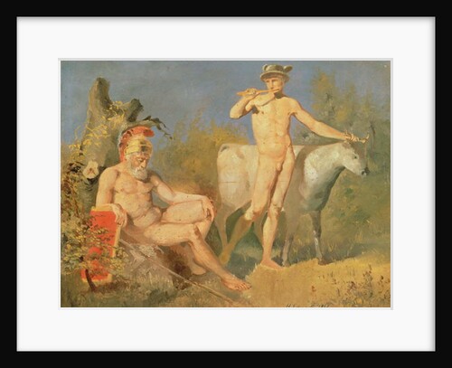 Mercury and Argus, 1862 by Nikolai Efimovich Efimov