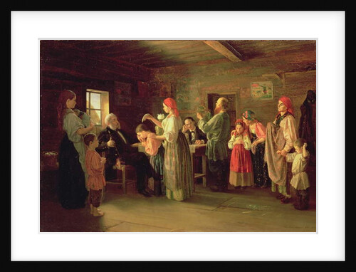 Inspection of a Childrens Home, 1866 by Vasili Efimovich Kallistov