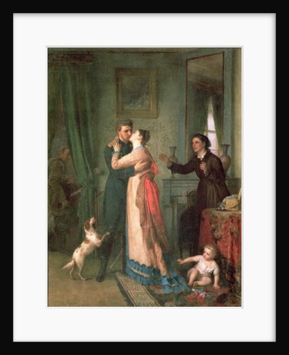 Return after the War, 1878 by Akim Egorovich Karneev