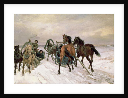 Meeting, 1876 by Pawel Kowalewsky