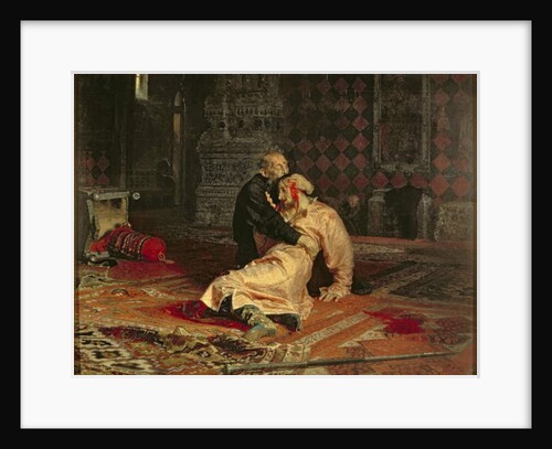 Ivan the Terrible and his Son on the 16th November, 1581, 1885 by Ilya Efimovich Repin