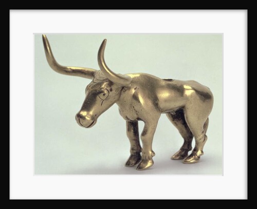 Figure of a bull by Scythian Scythian