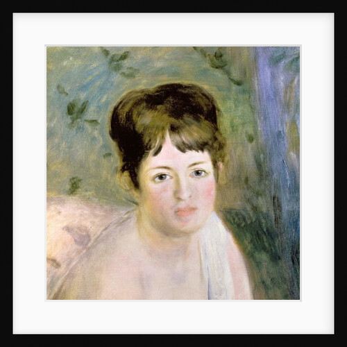 Woman's Head, c.1876 by Pierre Auguste Renoir
