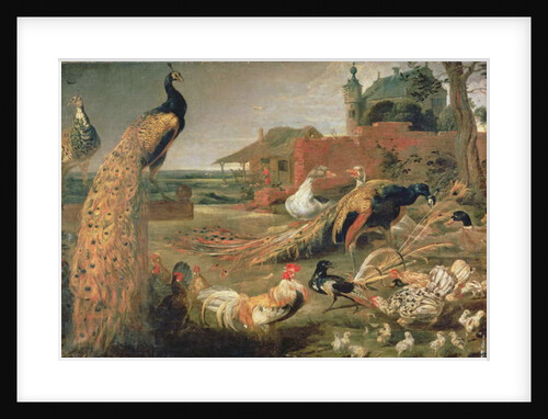 A Crow in Peacock's Feathers by Paul de Vos