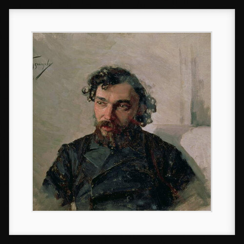 Portrait of Ivan Pochitonov, 1882 by Nikolai Dmitrievich Kuznetsov