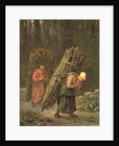 Peasant Women with Brushwood, c.1858 by Jean-Francois Millet