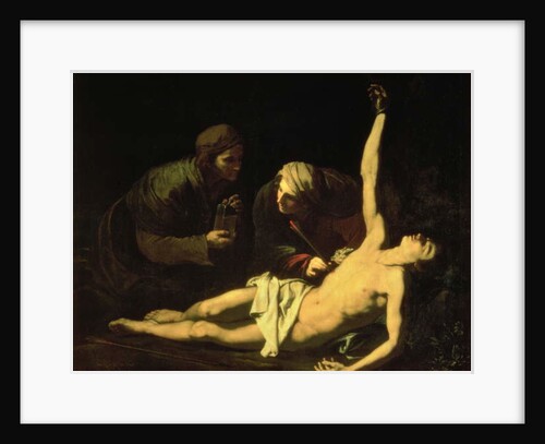 Saint Sebastian Attended by Saint Irene, 1628 by Jusepe de Ribera