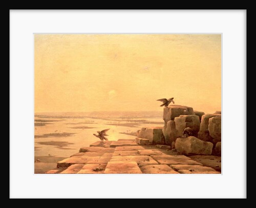 Overflow of the Nile, 1842 by Grigory Tchernezov