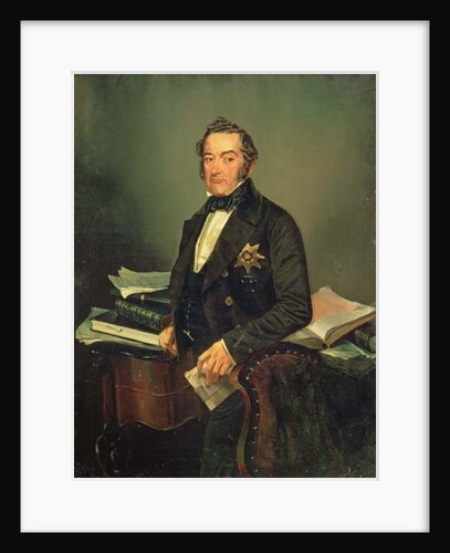 Portrait of Senator Ivan Tolstoy by Mihaly von Zichy