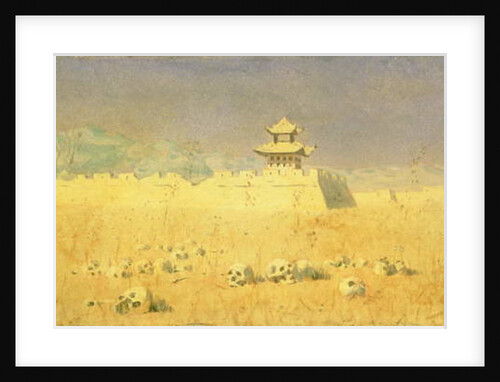 Ruins in Chuguchak, 1869 by Piotr Petrovitch Weretshchagin