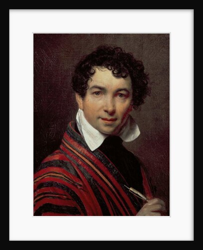 Self Portrait, 1828 by Orest Adamovich Kiprensky