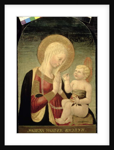Madonna and Child with Pomegranate by Neri di Bicci