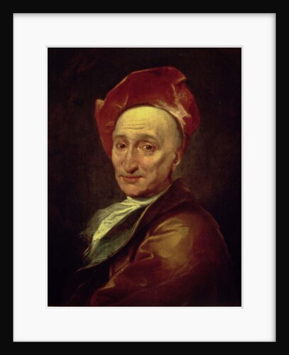 Portrait of Bernard Le Bovier, sieur de Fontenelle by Hyacinthe Francois Rigaud