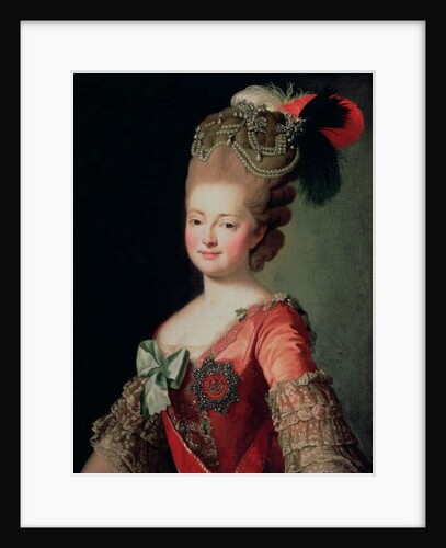Portrait of Maria Fyodorovna by School Russian