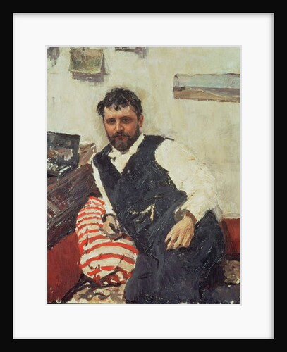 Portrait of Konstantin Korovin, 1891 by Valentin Aleksandrovich Serov