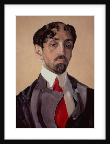 Portrait of Mikhail Kuzmin, 1909 by Konstantin Andreevic Somov
