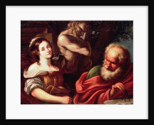 Allegory of Mathematics by Bernardo Strozzi