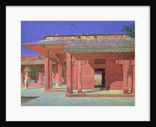 Yard in the Palace Harem, 1870s by Vasili Vasilievich Vereshchagin