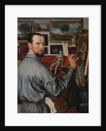 Self Portrait, 1917 by Alexander Yakovlev