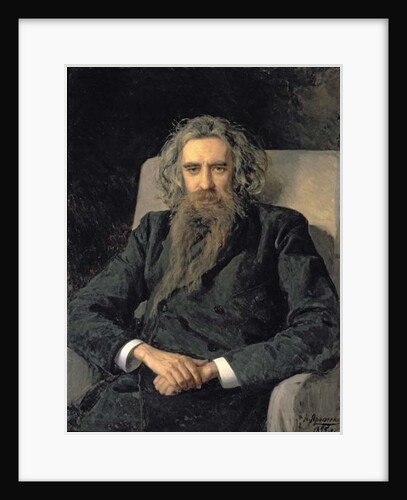 Portrait of Vladimir Sergeyevich Solovyov, 1895 by Nikolai Aleksandrovich Yaroshenko