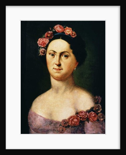 Portrait of Avdotia Istomina, 1830s by School Russian
