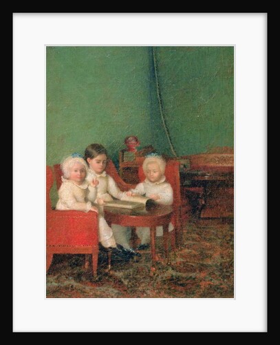 Children in an Interior, 1800-10 by Anonymous Anonymous