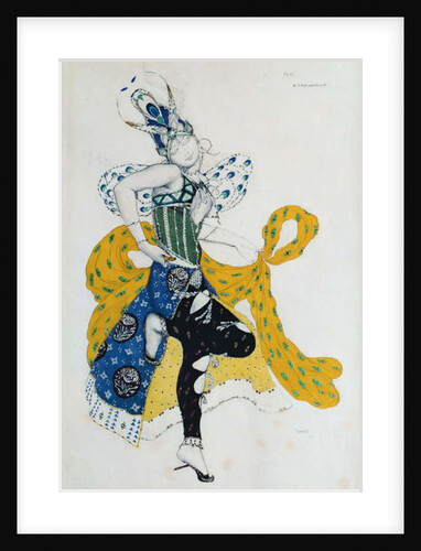 Sketch for the ballet 'La Peri', by Paul Dukas, 1911 by Leon Bakst