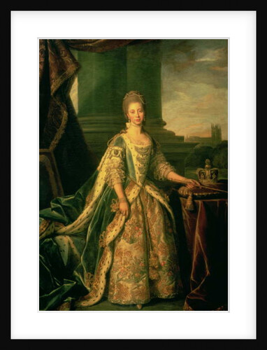 Portrait of Sophie Charlotte by Nathaniel Dance