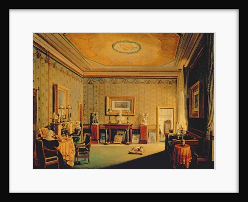 Salon in the Barbierrini House, 1830-40s by Francesco Diofebi