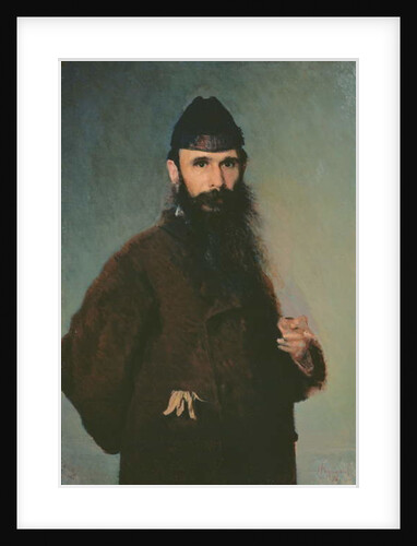 Portrait of Alexander Litovtchenko, 1878 by Ivan Nikolaevich Kramskoy