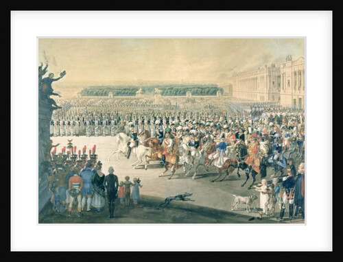 March of the Allied forces into Paris, 1815 by F. Malek