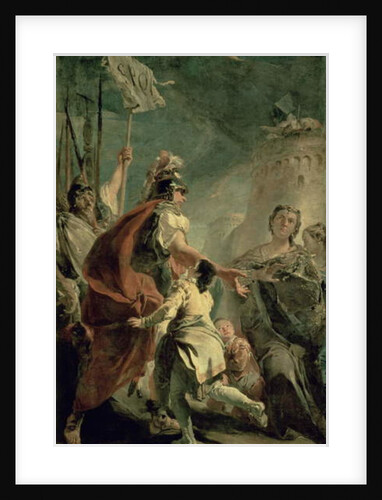 Coriolanus in the Environs of Rome, c.1725 by Giovanni Battista (1696-1770) Tiepolo
