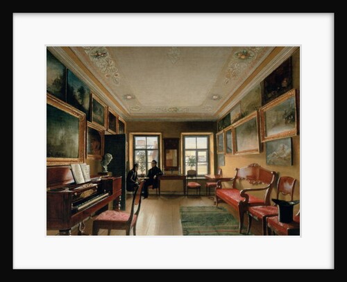 Interior of a Manor House, 1830s by Alexei Vasilievich Tyranov