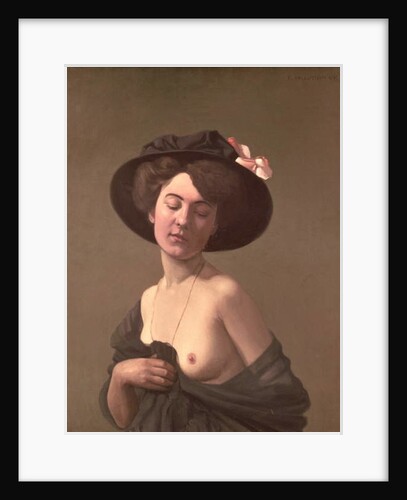 Lady in a Hat, 1908 by Felix Edouard Vallotton