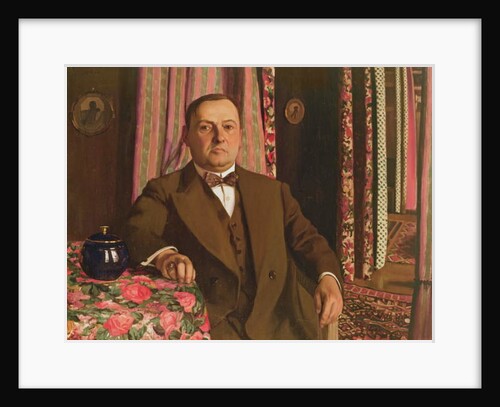 Portrait of Georg E. Haasen, 1913 by Felix Edouard Vallotton