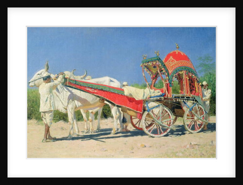 Vehicle of a Rich Man in Delhi, 1874-76 by Vasili Vasilievich Vereshchagin