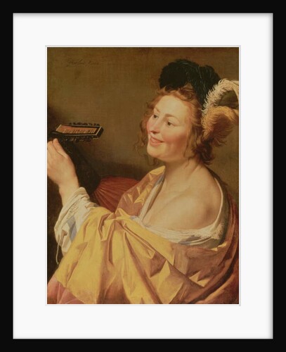 A Musician, 1624 by Gerrit van Honthorst