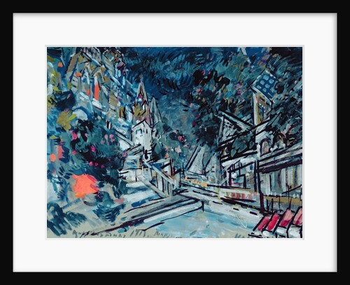 Sketch for the opera, 'The Tale of Tsar Saltan', by Nikolai Rimsky-Korsakov, 1913 by Konstantin Alekseevich Korovin