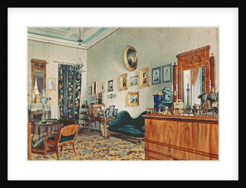 Mikhail Obreskoff's Office, 1848 by Luigi Premazzi