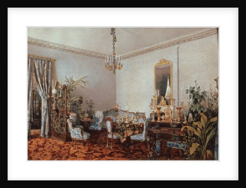 Varvara Obreskoff's Salon, 1848 by Luigi Premazzi