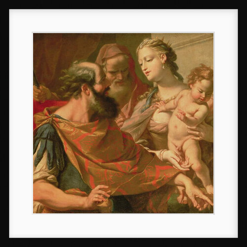 Moses Stepping on the Crown of Pharaoh by Sebastiano Ricci