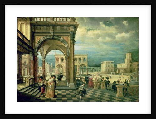 Italian Palace, 1623 by Hendrik the Younger Steenwyck