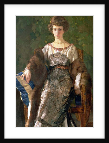 Portrait of Ewfimia Nosova, 1911 by Konstantin Andreevic Somov