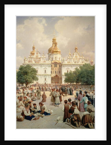 The Great Church of Kievo-Pecherskaya Lavra in Kiev, 1905 by Vasili Vasilievich Vereshchagin
